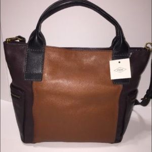 Fossil crossbody tote